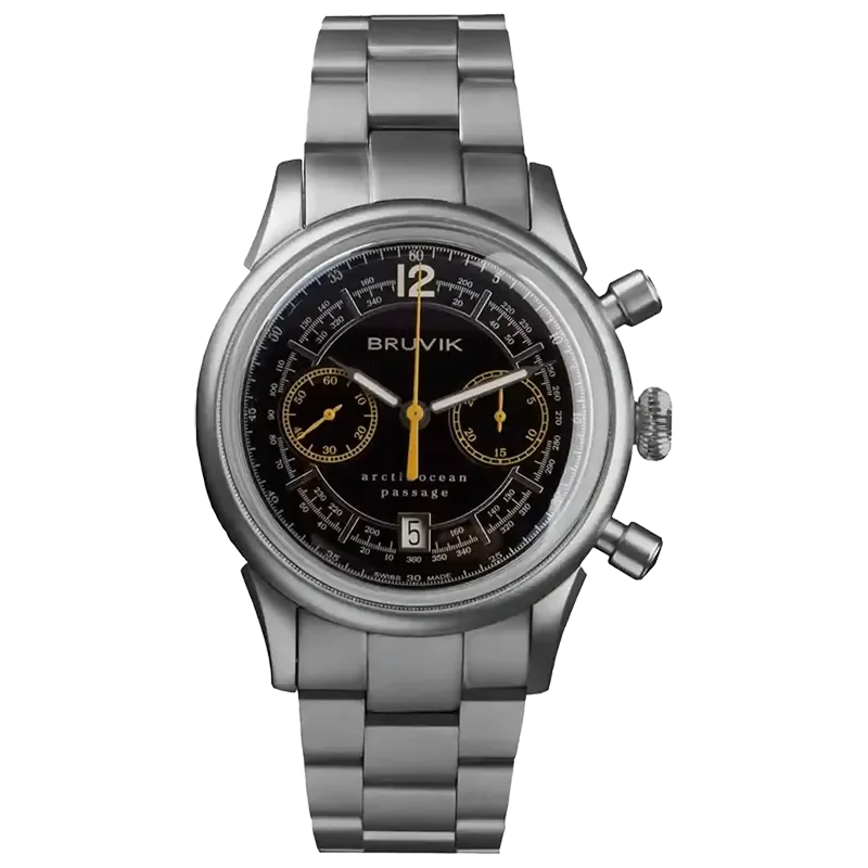 BRUVIK ARCTIC OCEAN PASSAGE CHRONOGRAPH BLACK