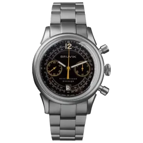 BRUVIK ARCTIC OCEAN PASSAGE CHRONOGRAPH BLACK