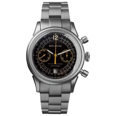 BRUVIK ARCTIC OCEAN PASSAGE CHRONOGRAPH BLACK