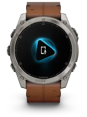 fenix 8 51mm,AMOLED,Sapphire, Bare Ti, Blk/Chsnt Lthr, EMEA
