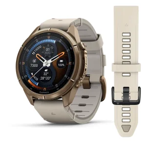 fenix 9 Pro 43mm,AMOLED,inReach,Gold,Lthr bd,WC,EMEA/AUS/AFR