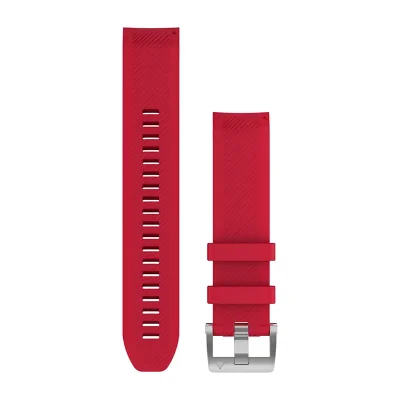 Acc, MARQ, QuickFit 22m, Plasma Red, Silicone Strap