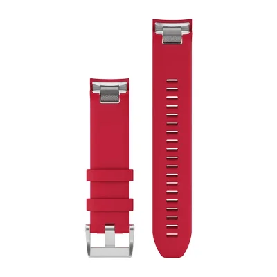Acc, MARQ, QuickFit 22m, Plasma Red, Silicone Strap