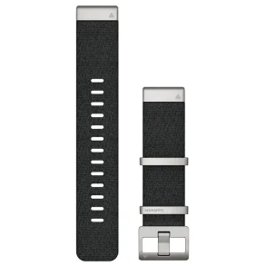 Acc, MARQ, QuickFit 22m, Jacquard Weave Nylon Strap,Black