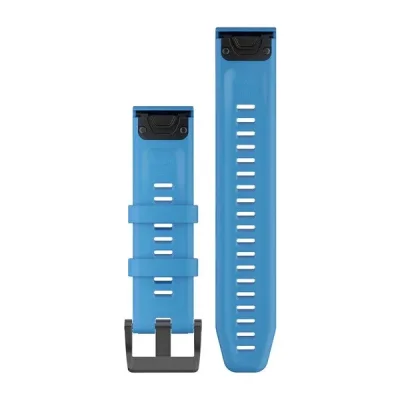 Acc,fenix 5 Plus 22mm QuickFit Cyan Blue