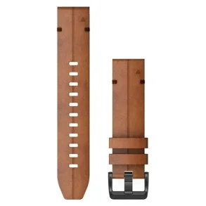 Acc,fenix 6 22mm QuickFit Chestnut Leather Band