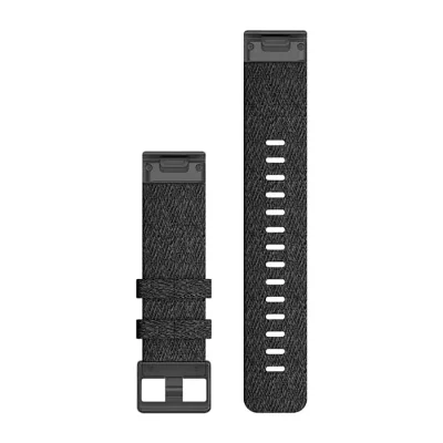 Acc,fenix 6 22mm QuickFit Heathered Black Nylon Band