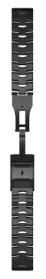 Acc,fenix 6 22mm QuickFit Carbon Gray DLC Titanium Band