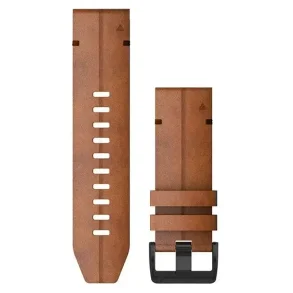 Acc,fenix 6X 26mm QuickFit Chestnut Leather Band