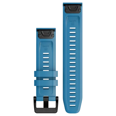 Acc,fenix 5 Plus 22mm QuickFit Cirrus Blue