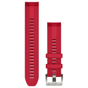Acc, MARQ GEN2 QuickFit 22, Silicone Strap, Plasma Red