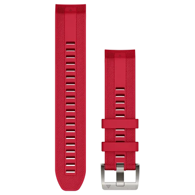 Acc, MARQ GEN2 QuickFit 22, Silicone Strap, Plasma Red