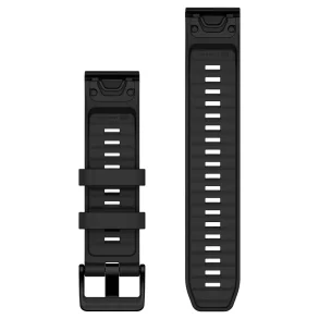 Acc, fenix 8, 22mm, QF Black Silicone Band, WW/Asia