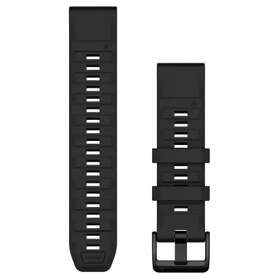 Acc, fenix 8, 22mm, QF Black Silicone Band, WW/Asia
