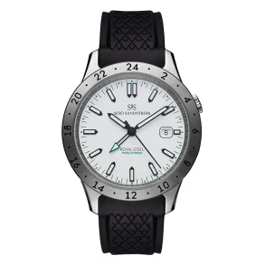 Royal Steel Worldtimer SS-1841-WT White / Rubber