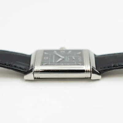 Jeager LeCoultre Reverso Duo Black & Salmon - 18K