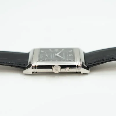 Jeager LeCoultre Reverso Duo Black & Salmon - 18K