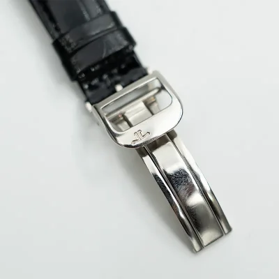 Jeager LeCoultre Reverso Duo Black & Salmon - 18K