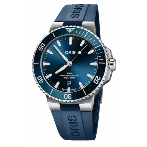 Oris 73377894135RSBLUE Herreklokke Bl� 44 mm Mekanisk
