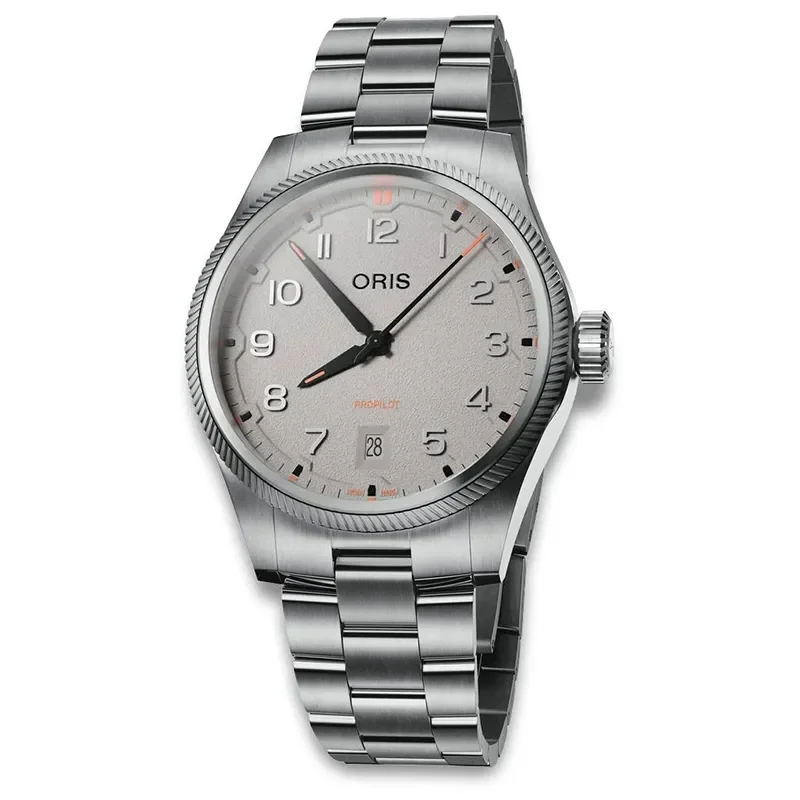 Oris Propilot 73378054163MB Herreklokke Gr� 41 mm