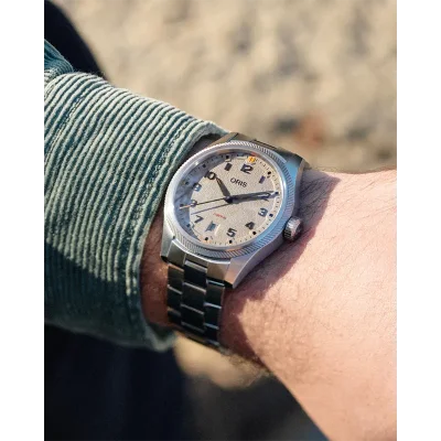 Oris Propilot 73378054163MB Herreklokke Gr� 41 mm