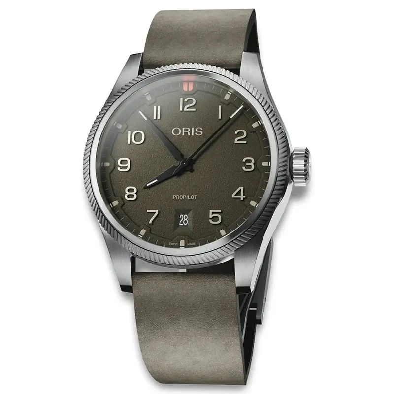 Oris Propilot Herre Gr�nn 41 mm 73378054167LS