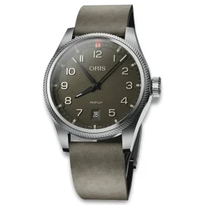 Oris Propilot Herre Gr�nn 41 mm 73378054167LS