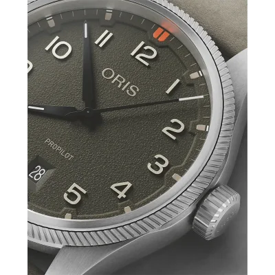 Oris Propilot Herre Gr�nn 41 mm 73378054167LS