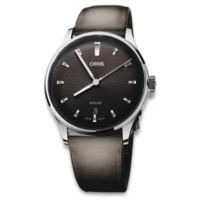 Oris 73378104054LS Artelier Herreklokke Brun 38 mm