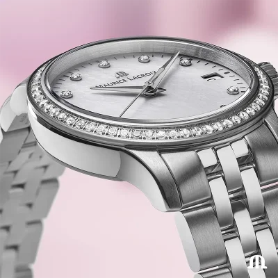 Maurice Lacroix 751006-SD502-170-1 dameur med perlemor og safirglass