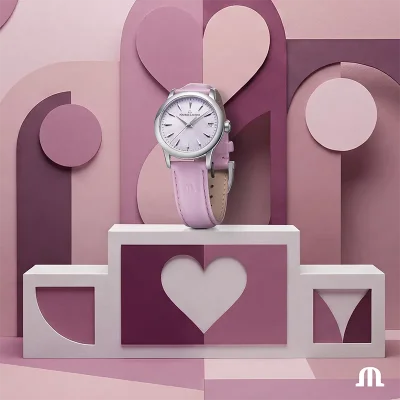 Maurice Lacroix 751006-SS001-560-6 dameur med perlemor og safirglass