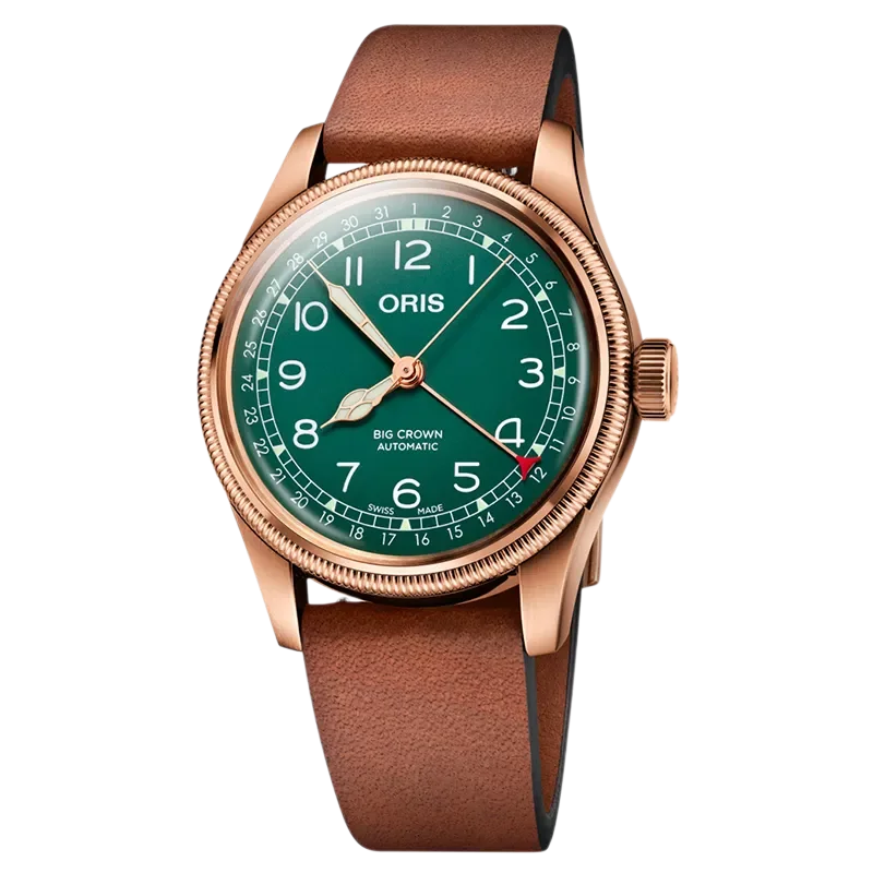 Oris 75477413167LS Big Crown Herreklokke Gr�nn 40 mm