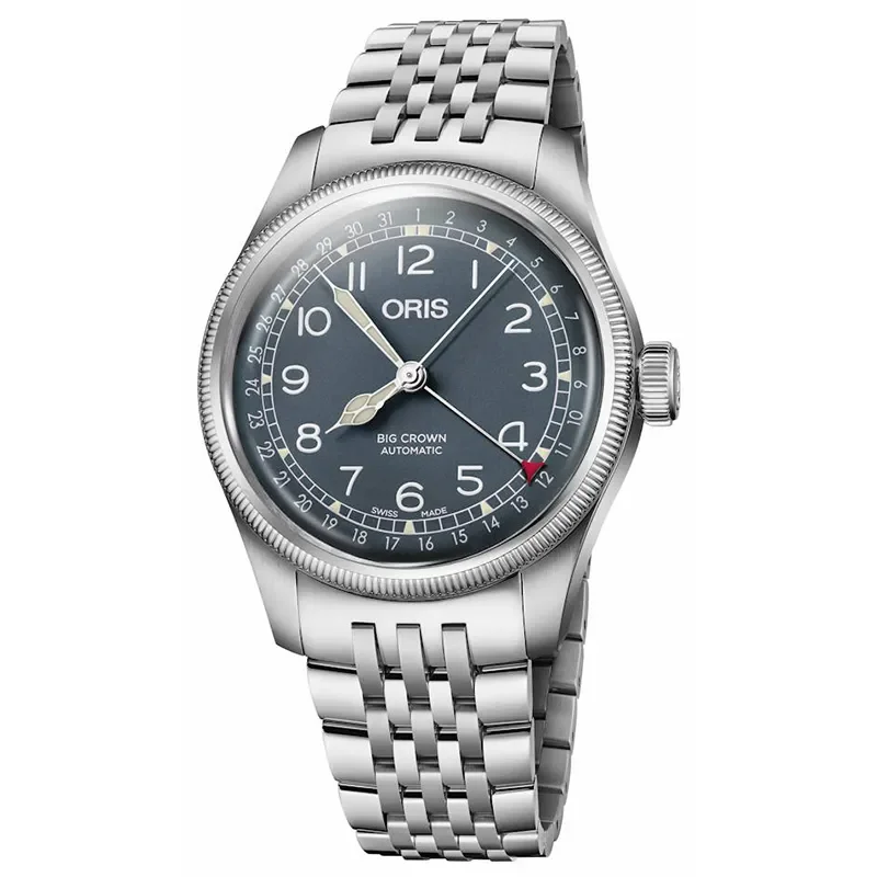 Oris 75477854065MB Big Crown herreklokke bl� 40 mm