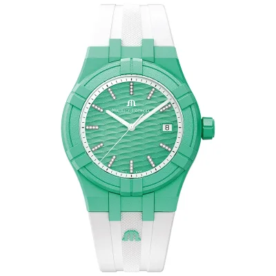 Maurice Lacroix AI2008-CCCC1-3A0-0 gr�nn quartzklokke 40 mm