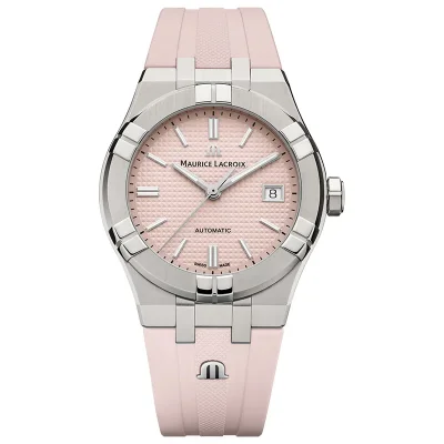 Maurice Lacroix AI6007-SS00F-530-E mekanisk klokke 39 mm rosa safirglass