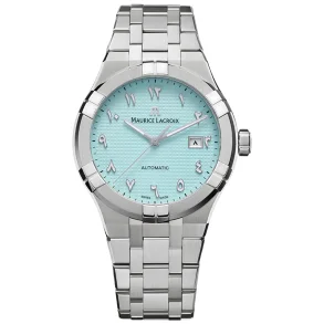Maurice Lacroix AI6008-SS002-490-1 bl� mekanisk klokke 42 mm