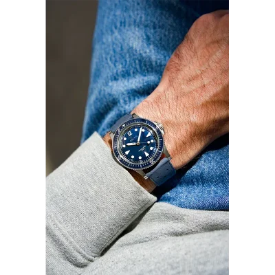 Aquascaphe MK2 - 39,5mm - Blue - Rubber Classic Blue - Medium