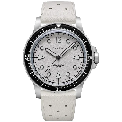 Aquascaphe MK2 - 39,5mm - Warm Silver - Rubber Classic Warm Silver - Medium