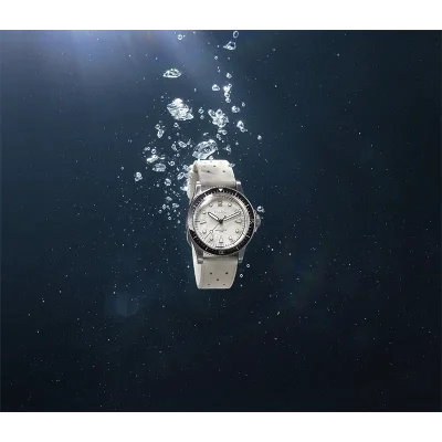 Aquascaphe MK2 - 39,5mm - Warm Silver - Rubber Classic Warm Silver - Medium
