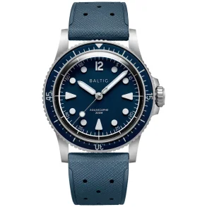 Aquascaphe MK2 - 37mm - Blue - Rubber Classic Blue - Medium