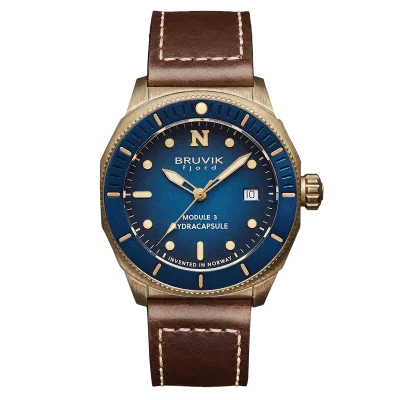 Bruvik fjord hydracapsule� module 3 Bronze Blue  Limited Edition