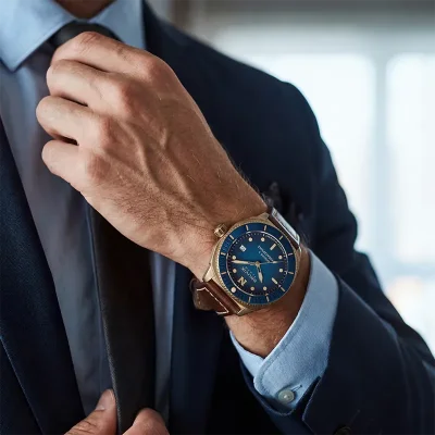 Bruvik fjord hydracapsule� module 3 Bronze Blue  Limited Edition