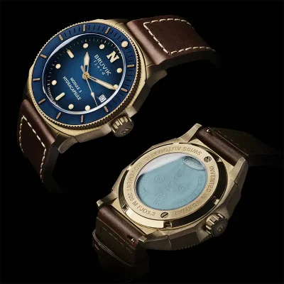 Bruvik fjord hydracapsule� module 3 Bronze Blue  Limited Edition