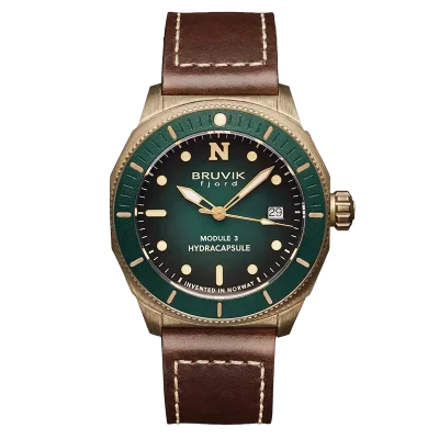 Bruvik fjord hydracapsule� module 3 Bronze Green  Limited Edition