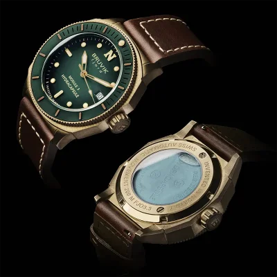 Bruvik fjord hydracapsule� module 3 Bronze Green  Limited Edition