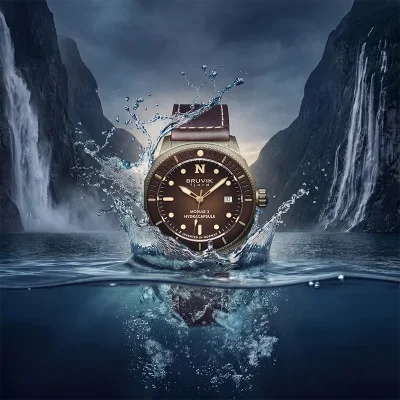 Bruvik fjord hydracapsule� module 3 Bronze Brown  Limited Edition