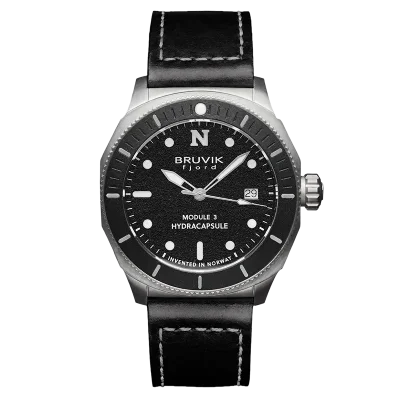 Bruvik fjord hydracapsule� module 3 Black Leather