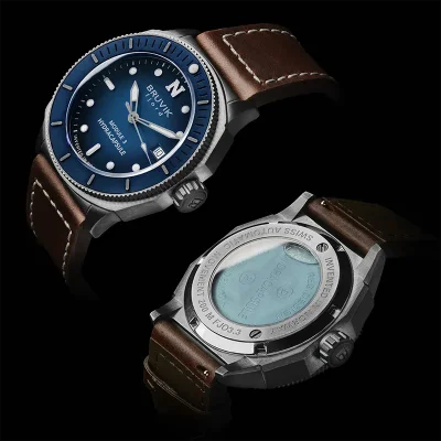 Bruvik fjord hydracapsule� module 3 Blue Leather