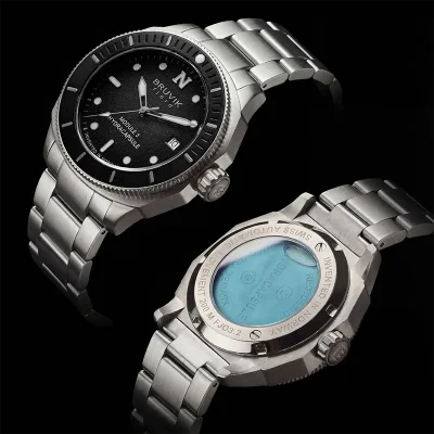 Bruvik fjord hydracapsule� module 3 Black Bracelet