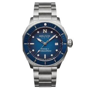 Bruvik fjord hydracapsule� module 3 Blue Metalbracelet